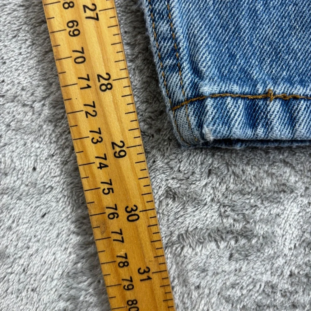 Levi's 550 '92 Relaxed Taper Jeans Mens 31x30 Blue Good Distressed A3418-0004